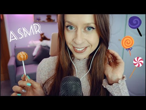 ASMR CO-WORKER WON’T STOP GOSSIPING  w/ lollipop eating + mouth sounds 👁👅👁