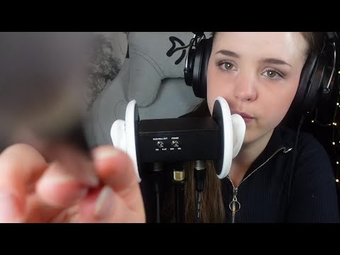 ASMR - Gentle breathing sounds and visual triggers