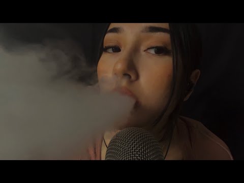 ASMR chill & vapewith me | cloudy tingles ☁️