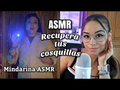 ASMR RECUPERA TUS COSQUILLAS! Con @Mindarina !💜😴| ASMR en español para dormir profundo | Pandasmr