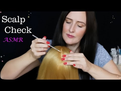 ASMR Scalp Check & Dandruff Treatment: Medical Roleplay (Metal Tool, Rat Tail Comb, Whispering)