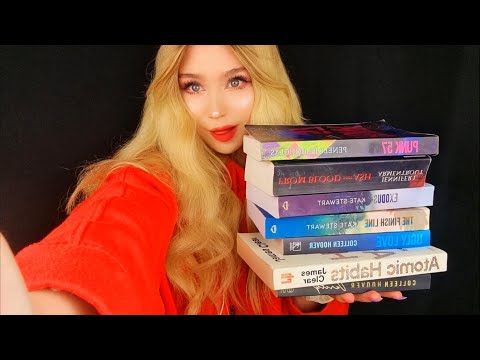 ASMR| Showing YOU my FAVORITE Books (book tapping/