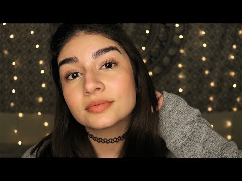 ASMR Doing My Makeup | Whispers & Tapping