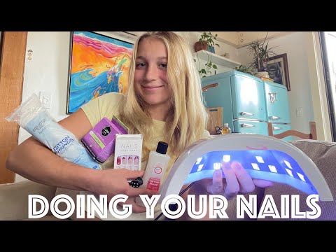 ASMR: BFF Does Your Nails (roleplay) 💅