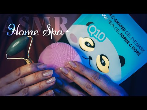 ASMR ~ Home Spa ~ Personal Attention, Layered Sounds (no talking)