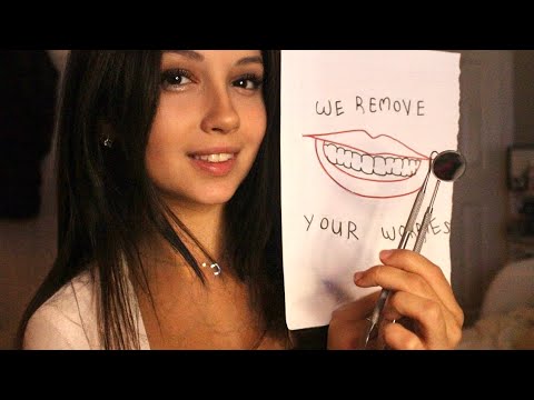 Dentist Teeth Checkup & Cleaning ASMR (personal attention, mouth sounds, whispered)