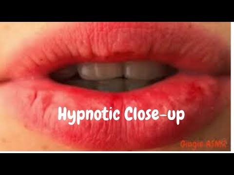ASMR | Hypnotic super close-up of lips - Guided meditation (Soft spoken)  [Alex's personal video]