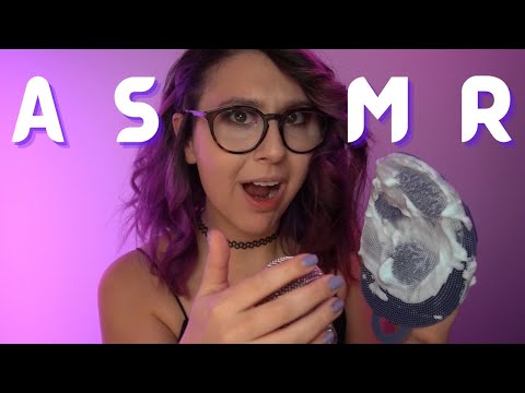 First Ever ASMR Shaving Cream Video (gone wrong)