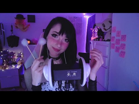 ASMR ☾ 𝒕𝒉𝒐𝒓𝒐𝒖𝒈𝒉 𝑬𝒂𝒓 𝒄𝒍𝒆𝒂𝒏𝒊𝒏𝒈 𝒔𝒆𝒔𝒔𝒊𝒐𝒏 [3Dio ear cleaning] Roleplay