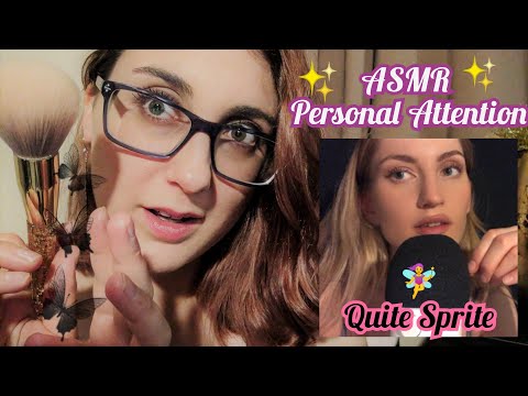 ASMR Close Up Personal Attention For You To Seep (w/ Quiet Sprite ASMR)