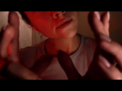 ASMR Whispering Hand Movements & Mouth Sounds for Sleep | Affirmations | Echo
