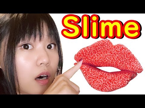 【Japanes ASMR】Massage & Piercing Your Slime Brain Relaxing Oddly Satisfying Slime