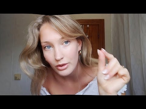 ASMR Plucking & Pulling negative Energy | scooping, removing stress & anxiety 💙