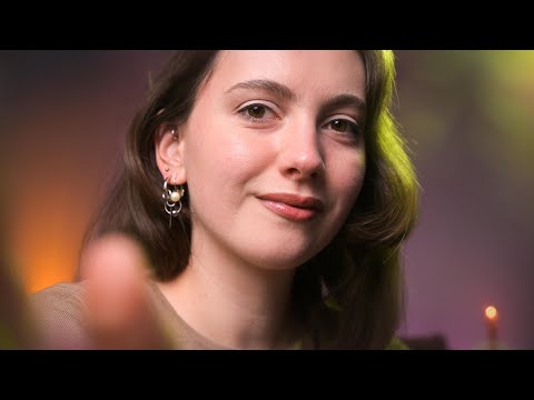 ASMR in English - Face and Scalp Massage [Personal Attention, Up Close]