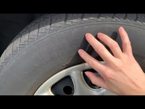 ASMR Car Tire Tapping & Scratching | Custom Video