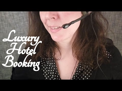 ASMR Luxury Hotel Booking Role Play (Manhattan - The Quin) ☀365 Days of ASMR☀