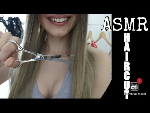 ASMR Haircut Tangled Hair ✂️
