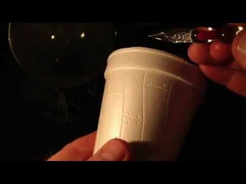 Doodling Styrofoam Cup - ASMR