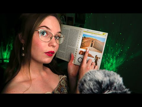 Tingly Study Together 📚 UpClose Whispered Spanish, Tracing, Tapping w/Long Nails ASMR