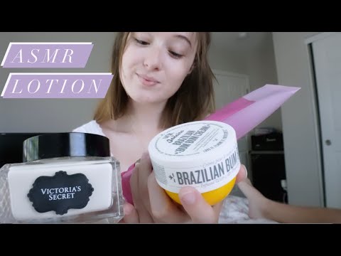 ASMR tapping on lotion! + lid sounds