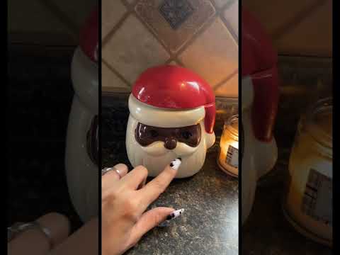 My secret Santa cookie jar