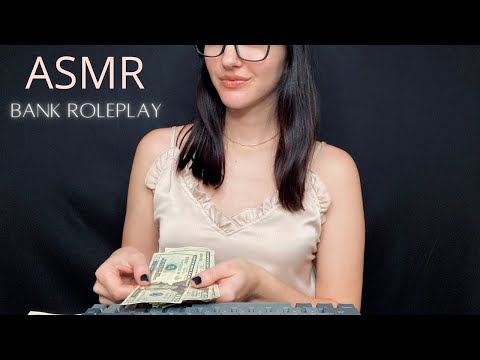 ASMR Bank Roleplay 💵 l Soft Spoken, Personal Attention, Keyboard Typing