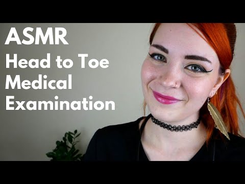 ASMR Head to Toe Examination | Soft Spoken Medical RP