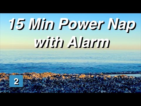 Power Nap with Alarm --- Sea Shore