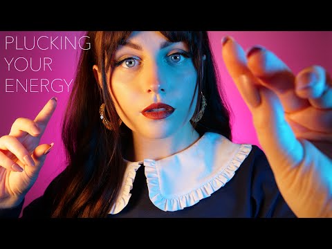 ASMR Plucking Away Your Negative Energy | Close Up Healing Personal Attention