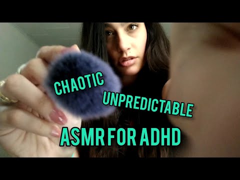 Fast & Unpredictable ASMR for ADHD | Focus Triggers, Chaotic Personal Attention