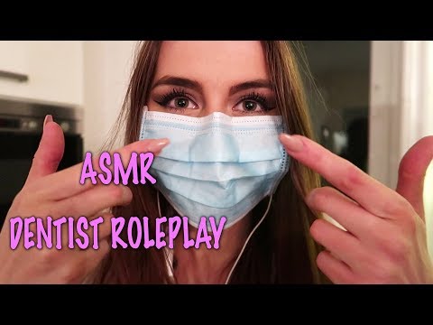 ASMR DENTIST ROLEPLAY ~  Examination and cleaning