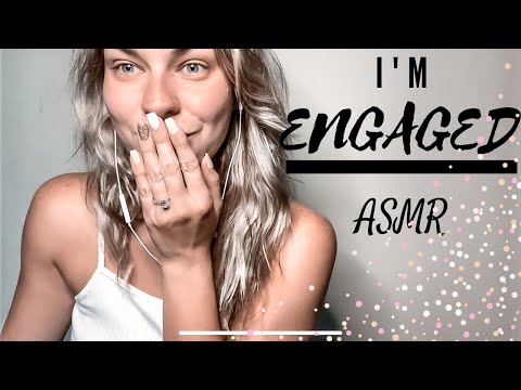 ASMR | I'm ENGAGED! Whispers, Rain, and Explanations of How It Happened