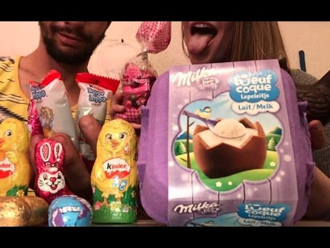 ASMR Eating Show: HAPPY EASTER!!