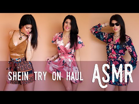 ASMR ita - 👗 SHEIN Try-On Haul · SPRING Collection (Whispering)