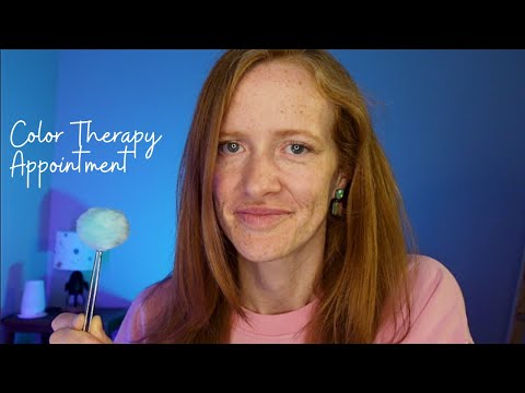 ASMR Color Therapy Appointment *Gentle and Soothing* Energy Cleanse and Rebalancing w/layered sounds
