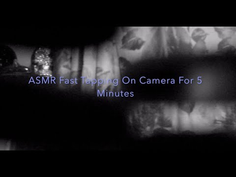 ASMR Fast Tapping On Camera For 5 Minutes