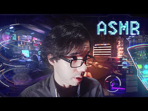 You're a Robot [ASMR] Futuristic Roleplay ⚙️ Fixing you / Cleaning and Painting + Keyboard Sounds