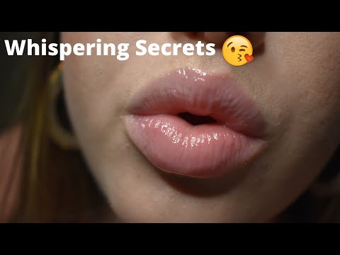 ASMR || Whispering Secrets (inaudible whispering) 5K Celebration!!!
