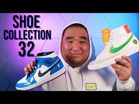 ASMR | Shoe Collection 32 (Unboxing, Tapping, Scratching)