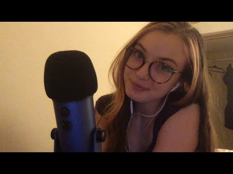 ASMR Whisper Ramble during a Storm! Up Close Whispers 🤍