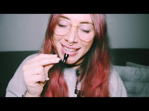 ASMR Español MIC TEST (brusing, tapping, scratching, crinkle sounds)
