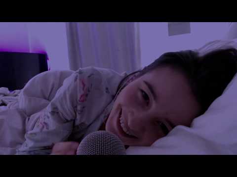 ASMR Girlfriend helps you to fall asleep (I love you, shhh, breathy whispers)