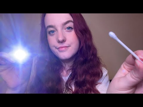 ASMR | School Nurse Takes Care Of Your Head Injury | Light Triggers & Personal Attention ❤️