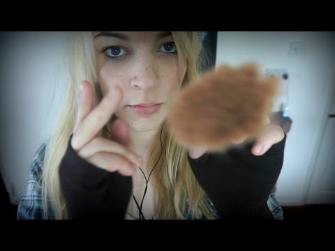 ASMR Chill with a Squatter- Face Brushing and Scalp Massage Role play