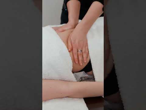 Relaxing belly asmr massage for Lisa #asmrmassage