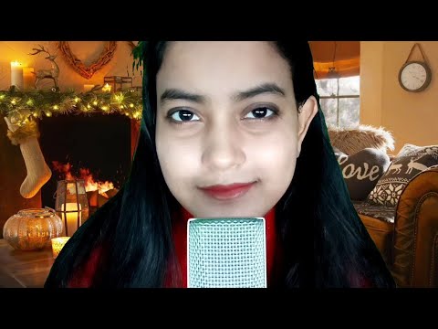 ASMR ~ Christmas Trigger Words With Soft Whispering