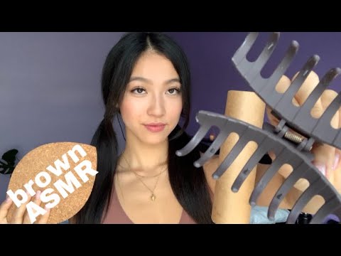 EXTRA TINGLY BROWN ASMR 🤎 quick cuts for ADHD & Short Attention Span 😴 *extreme relaxation*