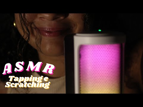 ASMR | Tappings em itens aleatórios | Tapping, scratching, gloss