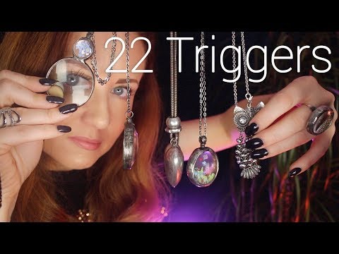 22 ASMR Tapping Triggers | No Talking | Intensely Relaxing Sounds