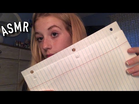 ASMR~ organizing papers | paper sounds & crinkles